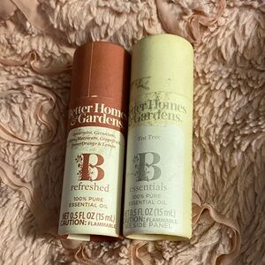 Better Homes And Gardens Essential Oil Set - Brown and Cream